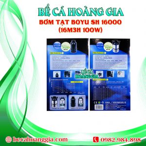 Bơm Tạt Boyu TH 16000 (16m3h 100w)