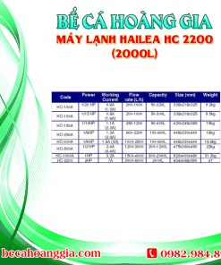 Máy lạnh Hailea HC 2200 (2000L)