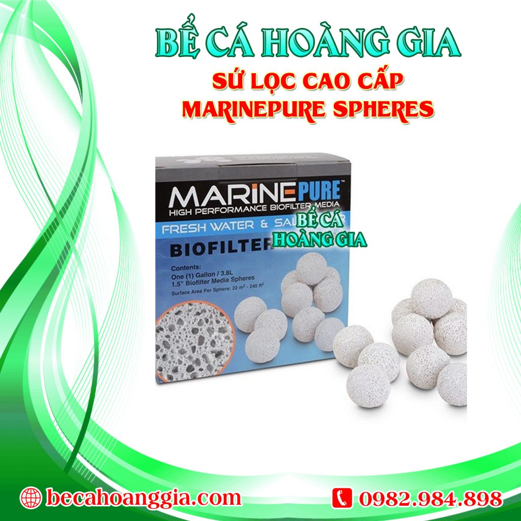 SỨ LỌC CAO CẤP MARINEPURE SPHERES