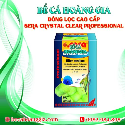 BÔNG LỌC CAO CẤP SERA CRYSTAL CLEAR PROFESSIONAL