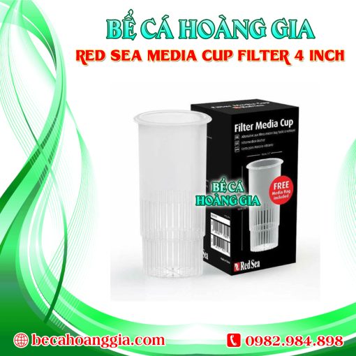 RED SEA MEDIA CUP FILTER 4 INCH