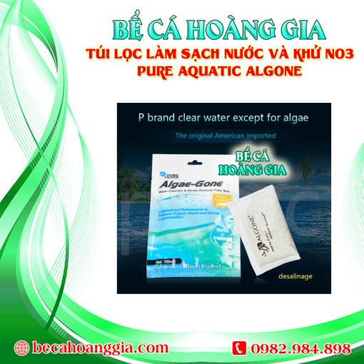 TÚI LỌC LÀM SẠCH NƯỚC VÀ KHỬ NO3 PURE AQUATIC ALGONE