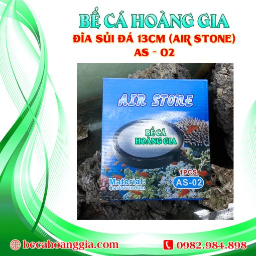 Đĩa sủi đá 13cm (Air Stone) AS – 02