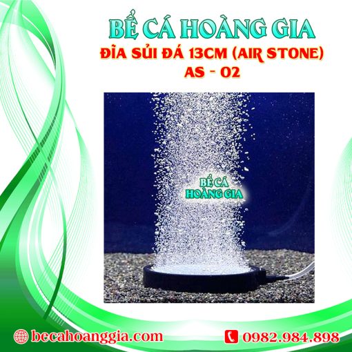 Đĩa sủi đá 13cm (Air Stone) AS – 02