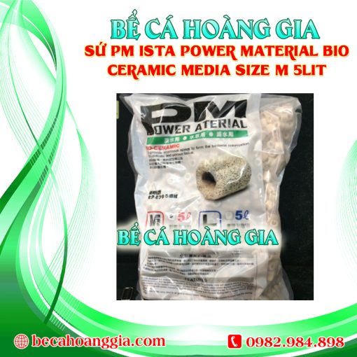 SỨ PM ISTA POWER MATERIAL BIO CERAMIC MEDIA SIZE M 5LIT