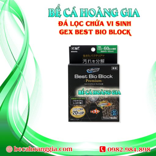 ĐÁ LỌC CHỨA VI SINH GEX BEST BIO BLOCK