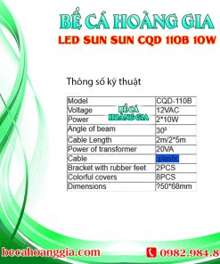 LED SUN SUN CQD 110B 10W