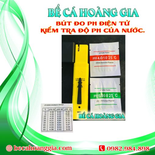 BÚT ĐO PH ĐIỆN TỬ KIỂM TRA ĐỘ PH CỦA NƯỚC.