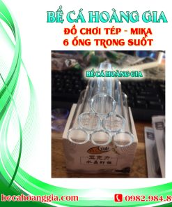 ĐỒ CHƠI TÉP – MIKA 6 ỐNG TRONG SUỐT