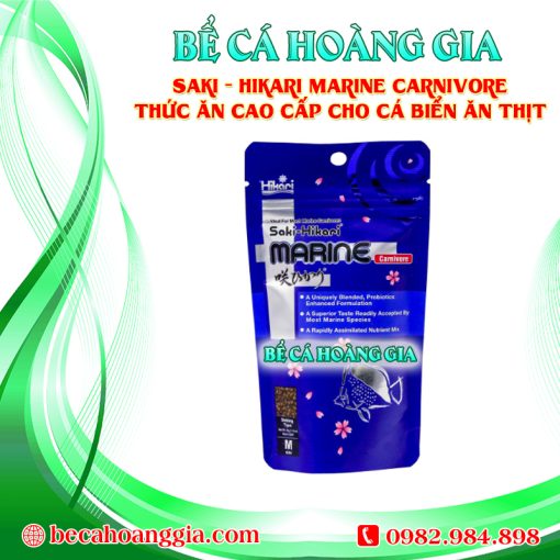 SAKI – HIKARI MARINE CARNIVORE – THỨC ĂN CAO CẤP CHO CÁ BIỂN ĂN THỊT