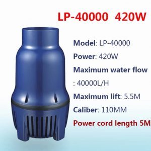 Máy bơm hồ koi Jebao LP 40000 420W chuyên dụng cho hồ koi