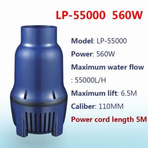 Máy bơm hồ koi Jebao LP 55000 560W chuyên dụng cho hồ koi